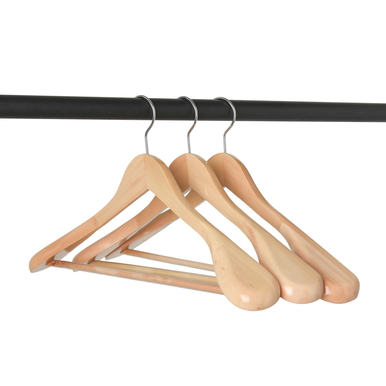 Hotel Grade Wooden Hanger - 5 Star Standard